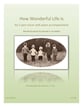 How Wonderful Life Is Two-Part choral sheet music cover